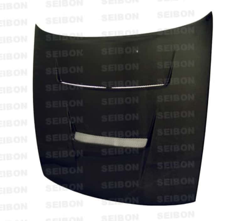 Seibon — Seibon 89-94 Nissan S13/Silvia (S13) DV Style Carbon Fiber Hood - view 1