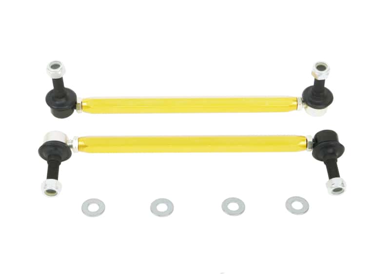 Whiteline — Whiteline 18-19 Kia Stinger Front Sway Bar Link Assembly Heavy Duty Adjustable Steel Ball
Link Kit - view 4