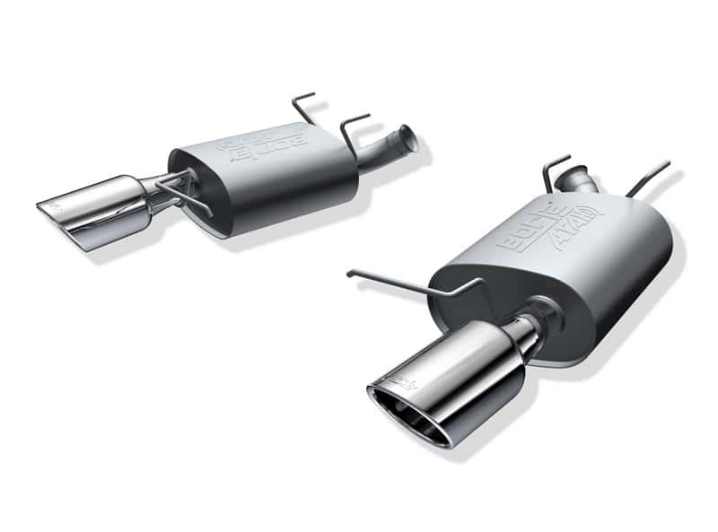 Borla — Borla 11-14 Ford Mustang 3.7L 6cyl Aggressive ATAK Exhaust (rear section only)
Axle-Back System
ExhstSysKt - view 2