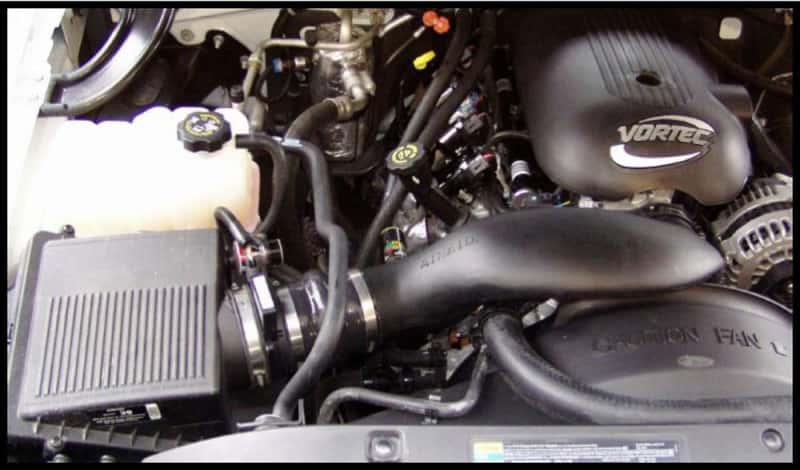 Airaid — Airaid 99-04 Chevy / GMC / Cadillac 4.8/5.3/6.0L Airaid Jr Intake Kit - Dry / Red Media
Junior Air Intake Sy
Junior Air Intake - view 2