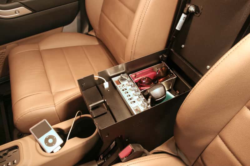 Tuffy Products — Tuffy 2011+ Jk Rear Security Console Blk- For - view 5