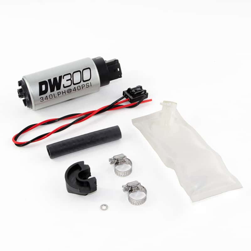 DeatschWerks — DeatschWerks 94+ Nissan 240sx/Silvia S14/S15 DW300 340 LPH In-Tank Fuel Pump w/ Install Kit - view 1