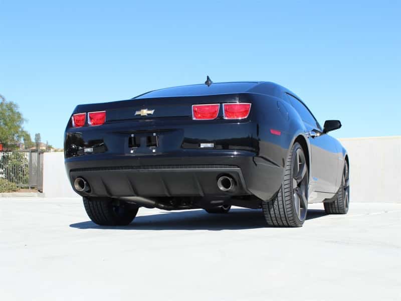 aFe — aFe MACHForce XP Exhaust 2.5in Stainless Steel CB/10-13 Chevy Camaro V6-3.6L (td) (gloss blk tip)
Cat-Back Exhaust - view 6