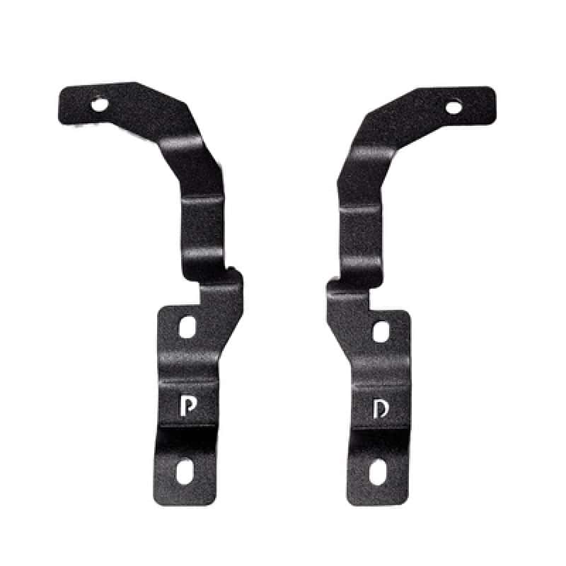 Go Rhino — Go Rhino 15-22 Chevrolet Colorado / 15-22 GMC Canyon XE Hood Hinge Cube Light Mount
Hood Light Mounts - view 1