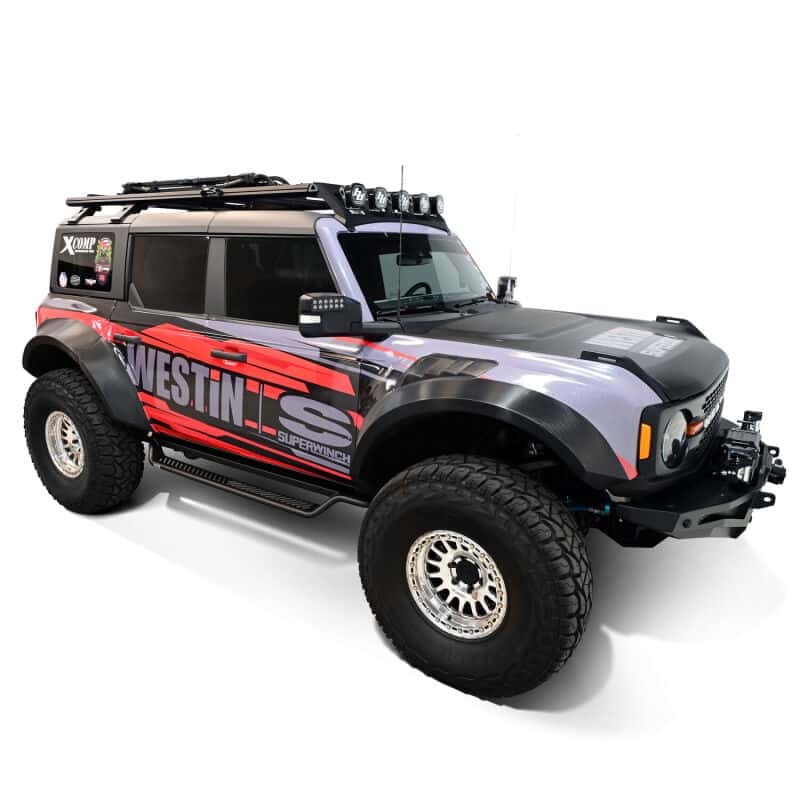 Westin — Westin 21-25 Ford Bronco 4dr (Excl. Sport) Outlaw Drop Running Boards - Tex. Blk
Running Boards - view 9