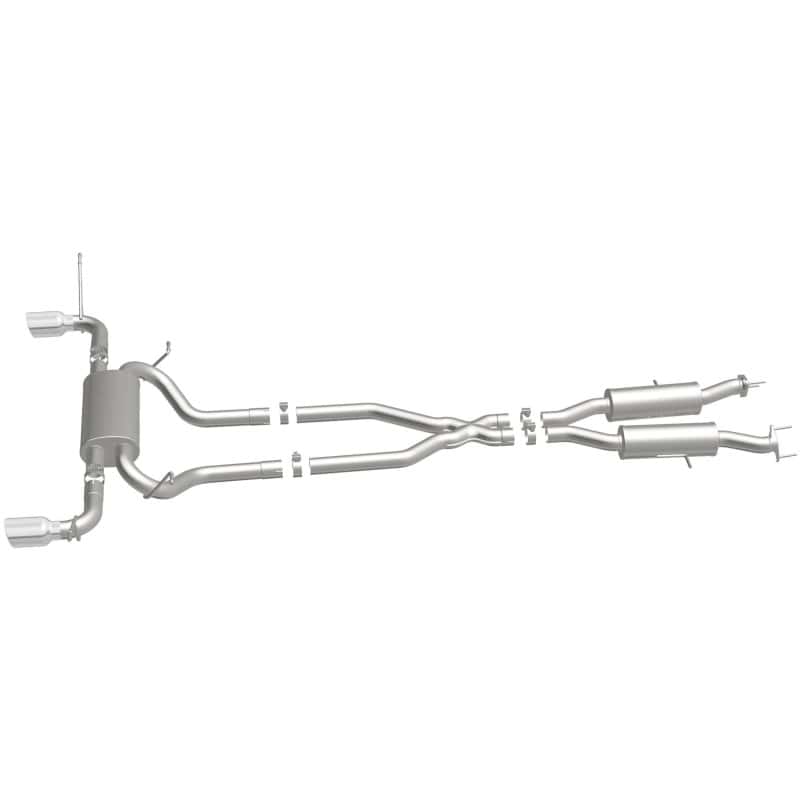 Magnaflow — MagnaFlow Cat-Back SS 2.5in Dual Split Rear 4in Black Tip 11-16 Jeep Grand Cherokee 5.7L V8/3.6L V6
Cat-Back - view 32