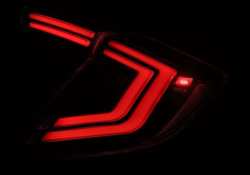 AlphaRex — AlphaRex 16-21 Honda Civic Hatchback / Type-R FK8 Nova-Series LED Tail Lights (Pair) - Black
Taillight Assembly - view 6
