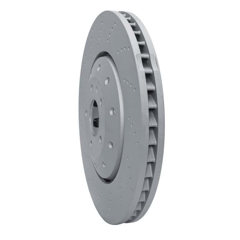DFC — DFC 14-18 Audi RS7 Front Drilled Hi-Carbon Alloy Geomet Coated Rotor
DFC Brake Rotor - view 2