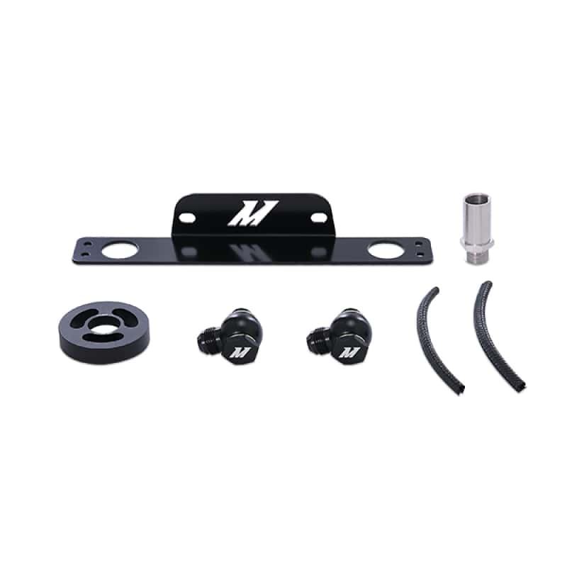 Mishimoto — Mishimoto 10-15 Chevrolet Camaro SS Thermostatic Oil Cooler Kit - Silver - view 3