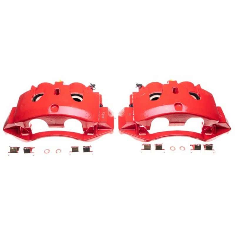 PowerStop — Power Stop 11-16 Chevrolet Silverado 3500 HD Rear Red Calipers - Pair
Caliper Set - view 1