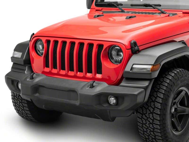 Raxiom — Raxiom 18-23 Jeep Wrangler JL Axial Series 9-In Angel Eye LED Headlights- Blk Housing (Clear Lens)
Headlights - view 5
