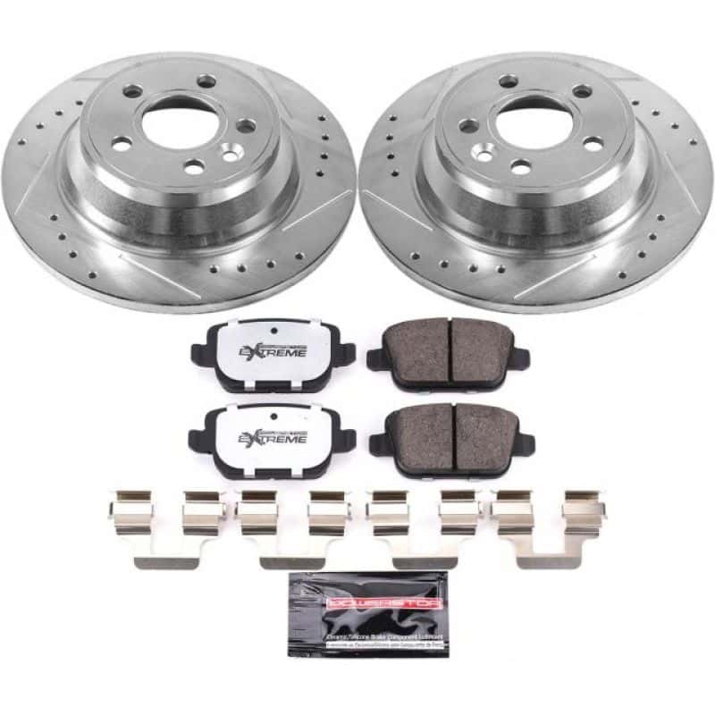 PowerStop — Power Stop 07-11 Volvo S80 Rear Z36 Truck & Tow Brake Kit - view 1