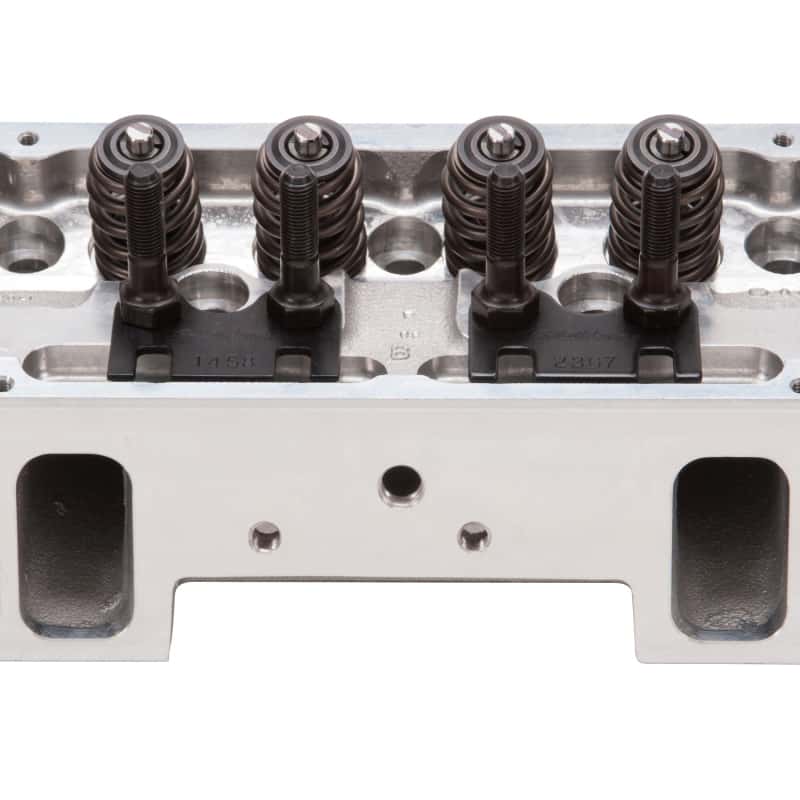 Edelbrock — Edelbrock Cylinder Head Victor Jr SBC 23 Deg 220cc Complete for Hydraulic Roller Cam
CYL HEADS-RACE - view 2