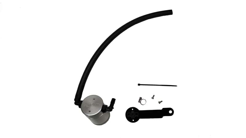J&L — J&L 17-24 Honda CRV 1.5L Turbo Passenger Side Oil Separator 3.0 - Clear Anodized
Oil Separator - view 1