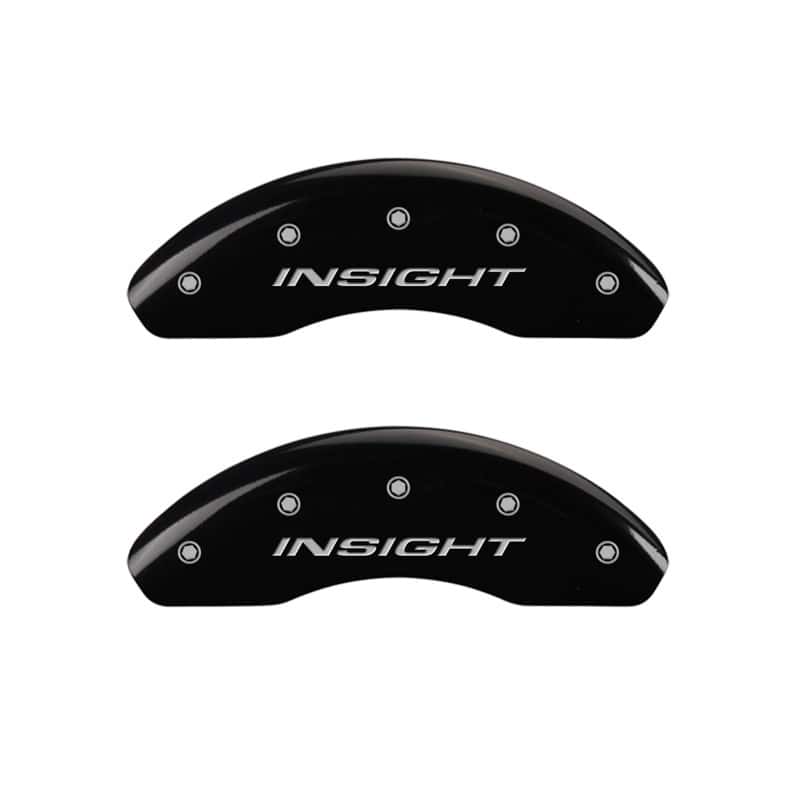 MGP — MGP Front set 2 Caliper Covers Engraved Front Insight Black finish silver ch
Caliper Covers - view 1