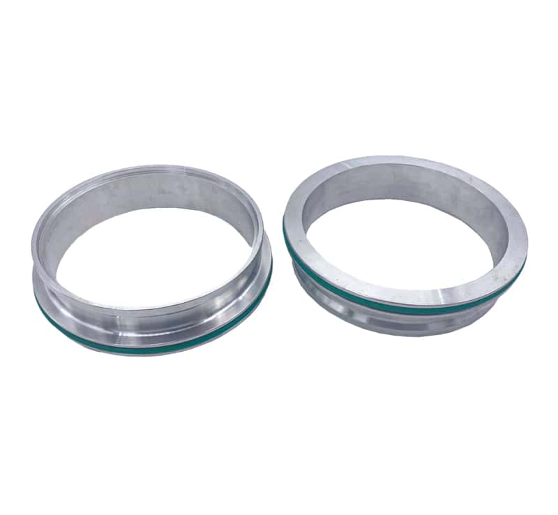 Granatelli Motor Sports — Granatelli 3.0in Stainless Steel Dual Seal Clamp Weld-On Ferrule Set
Exhaust Clamp - view 2