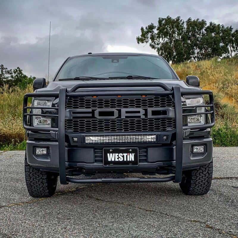 Westin — Westin 15-20 Ford F150 Sportsman X Grille Guard - Textured Black
Grille Guard - view 4