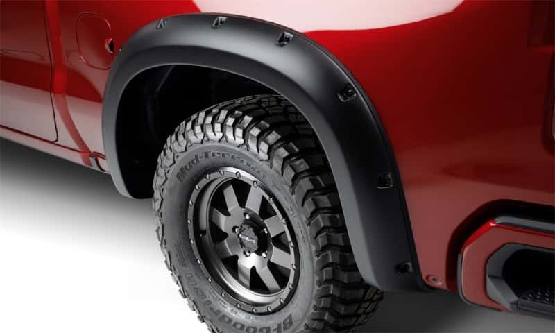 Bushwacker — Bushwacker 14-15 Chevrolet Silverado 1500 (6ft & 8ft Beds) Forge Style Flares 4pc - Black
FF Forge 4pc - view 4