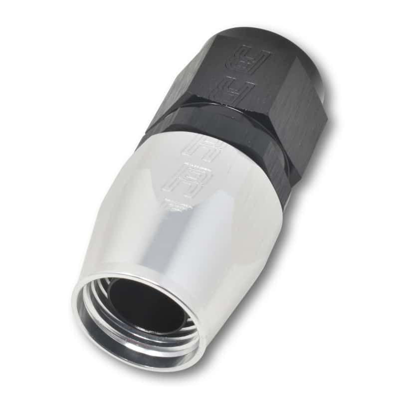 Russell — Russell Performance -8 AN Black/Silver Straight Full Flow Hose End
Hose Fitting - view 5