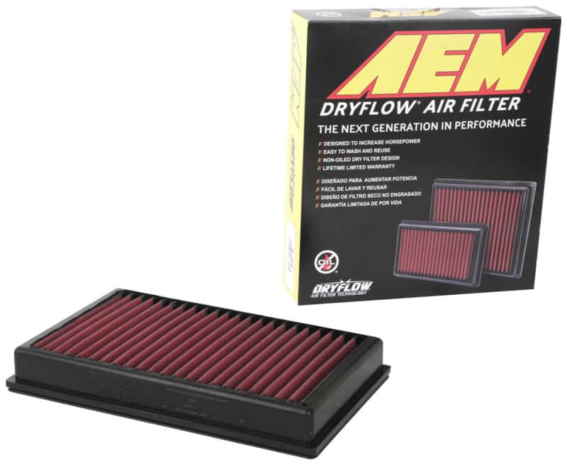 AEM Induction — AEM 13-16 Audi A3 L4-1.8L  DryFlow Air Filter - view 4