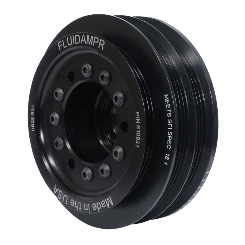Fluidampr — Fluidampr 94-99 Nissan Skyline R33 RB25DET (Non NEO) Steel Internally Balanced Damper
Harmonic Balancer - view 2