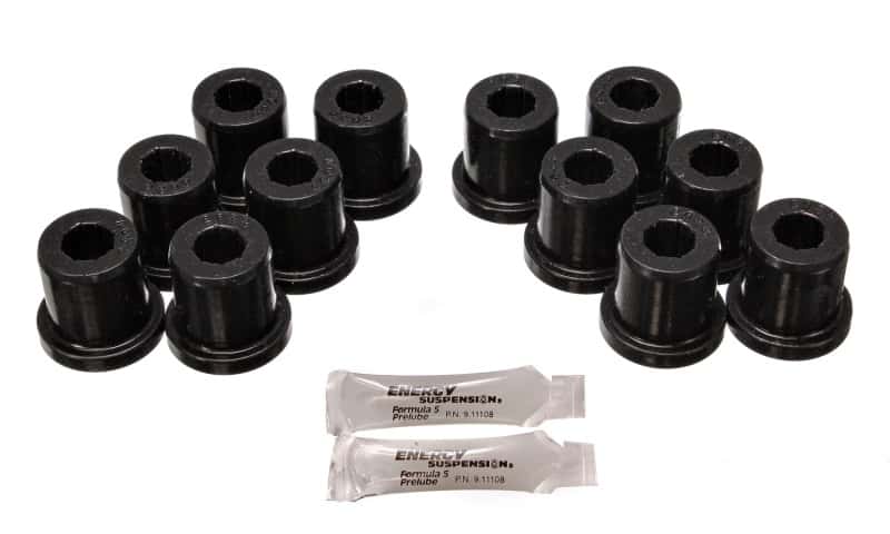 Energy Suspension — Energy Suspension 81-89 Toyota FJ40/FJ60 Landcruiser 2/4WD Blk Front Leaf Spring Bushing Set
Leaf Spring Bushing - view 1