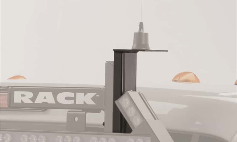 BackRack — BackRack Antenna Bracket 3.50in Square with 7/8in Hole - view 1