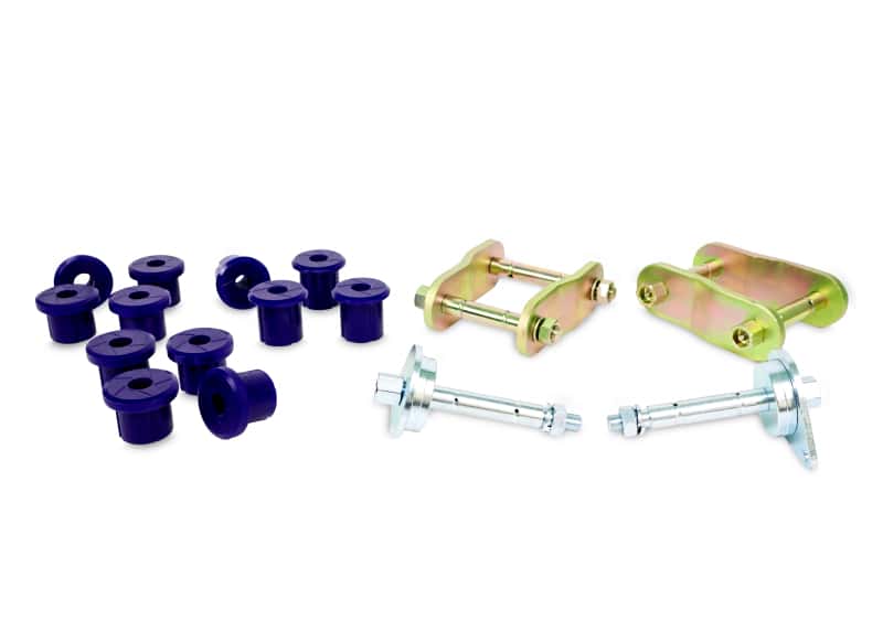 Superpro — SuperPro 97-07 Toyota Land Cruiser Greaseable Leaf Spring and Shackle Bushing Kit- (Rear) - view 2