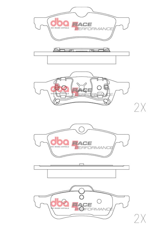 DBA — DBA 02-14 Mini Cooper RP Performance Rear Brake Pads
Brake Rotor - view 2