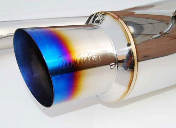 Invidia — Invidia 02-07 WRX/STi 76mm N1 RACING Titanium Tip Cat-back Exhaust - view 3