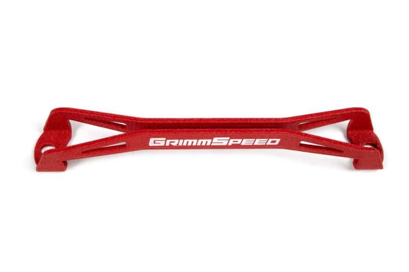 GrimmSpeed — GrimmSpeed 08-18 Subaru WRX/STI Lightweight Battery Tie Down - Red - view 4