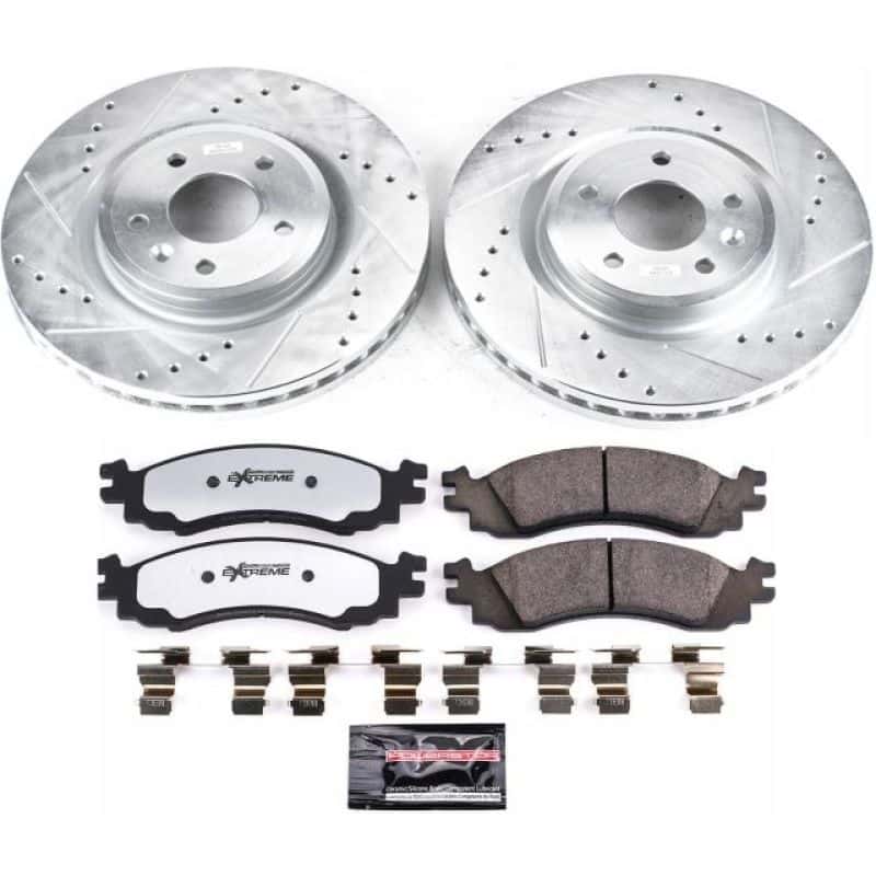 PowerStop — Power Stop 2010 Ford Taurus Front Z36 Truck & Tow Brake Kit - view 1