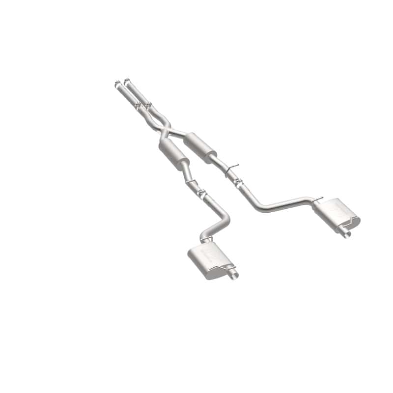 Magnaflow — MagnaFlow Cat-Back SS 2.5in Dual Split Rear Exit (OEM Tips) 15-16 Dodge/Chrysler Charger/300 5.7L V8
Cat-Back - view 20