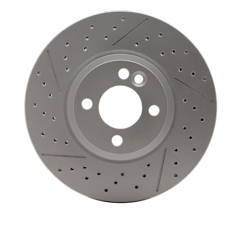 DFC — DFC 07-15 Mini Cooper (Excl Clubman) Front Drilled GeoSPEC Coated Rotor and Slotted
DFC Brake Rotor - view 1