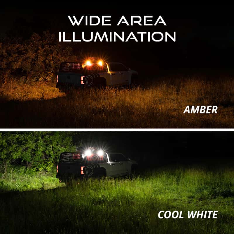 Diode Dynamics — Diode Dynamics Stage Series LED Scene Light Kit for Kuat IBEX Bed Rack - view 3