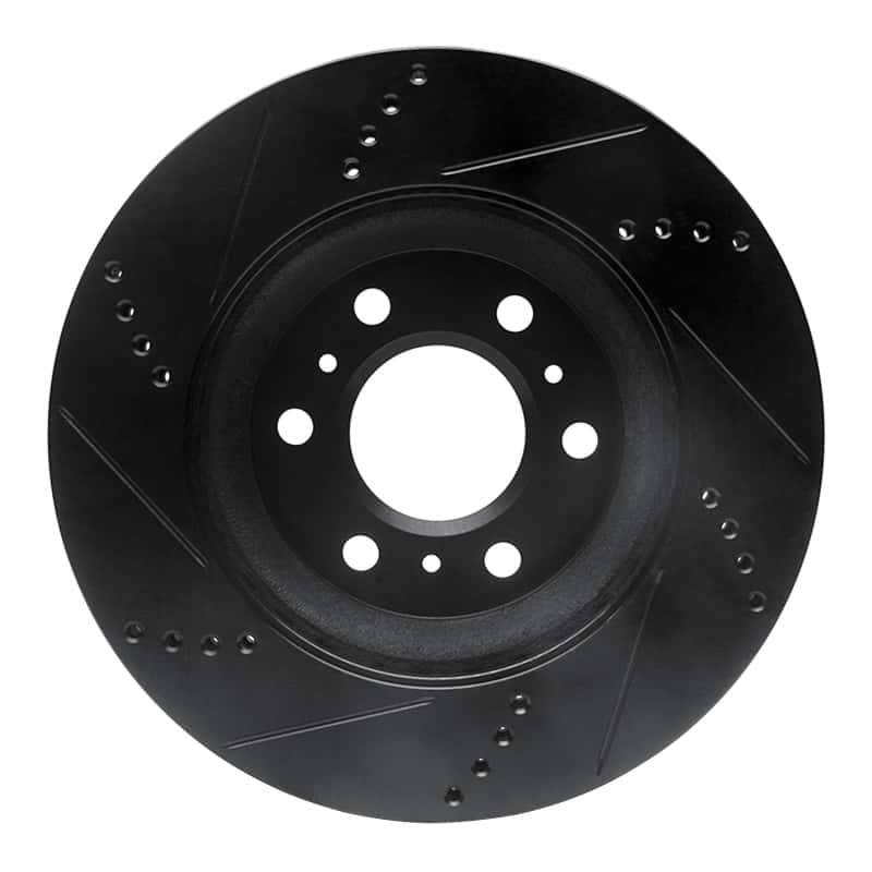 R1 Concepts — R1 06-09 Buick Terraza Front Right Drilled & Slotted Black Brake Rotor
R1 Brake Rotor Drill - view 5