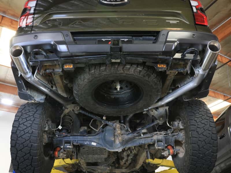 aFe — aFe 24-25 Ford Ranger Raptor Vulcan Series 3in 304 SS Cat-Back Exhaust w/ Polished Tips
Cat-Back Exhaust - view 7
