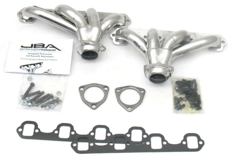 JBA — JBA Ford 260-351W SBF 1-5/8in Primary Silver Ctd Tight Tuck Header
Exhaust Header - view 1