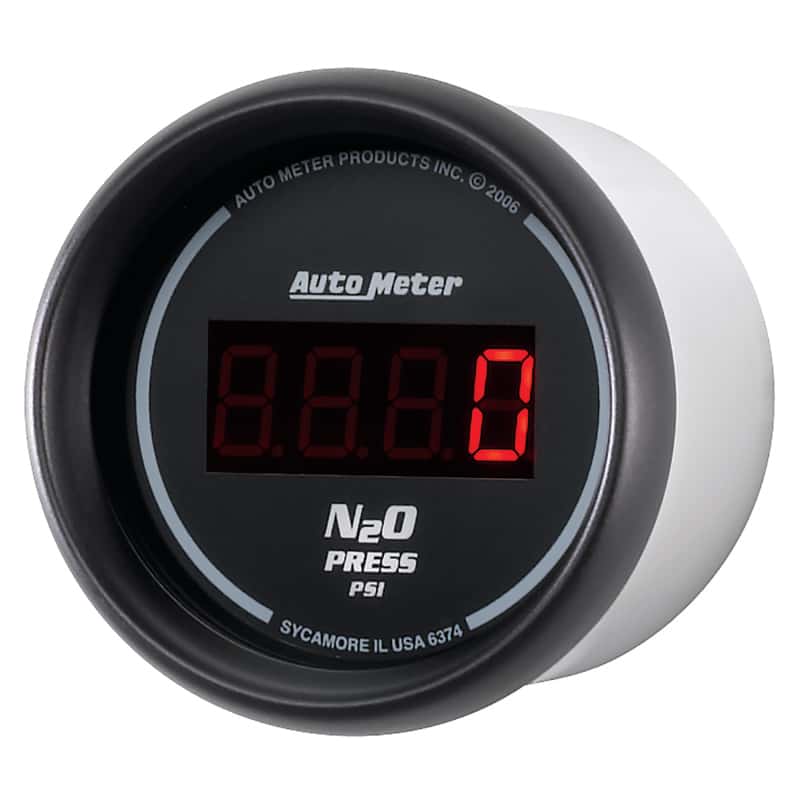 AutoMeter — Autometer Z Series 52mm Digital 0-1600 PSI Nitrous Pressure Gauge
2-1/16" NITROUS, 0-1 - view 3