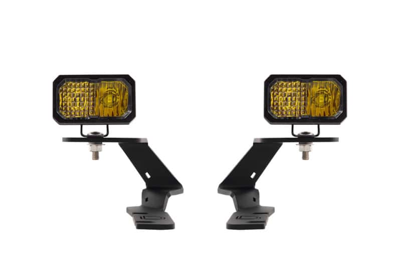 Diode Dynamics — Diode Dynamics 19-21 Ford Ranger Stage Series 2in LED Ditch Light Kit - Sport Yellow Combo - view 1