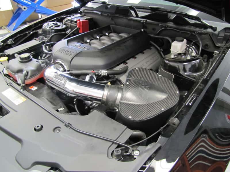 K&N Engineering — K&N 11-13 Ford Mustang GT 5.0L V8 Typhoon Performance Intake
Performance Air Inta
Air Intake System - view 5