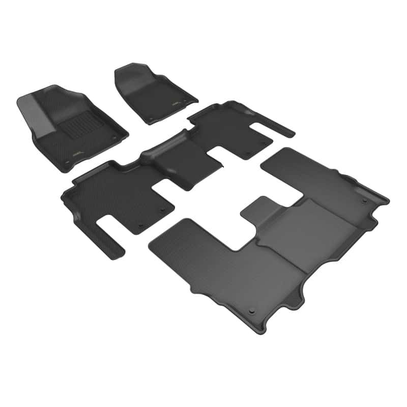 3D MAXpider — 3D MAXpider 22-24 Jeep Wagoneer 8 Seat Kagu Black R1 R2 R3
Floor Mat Set - view 1