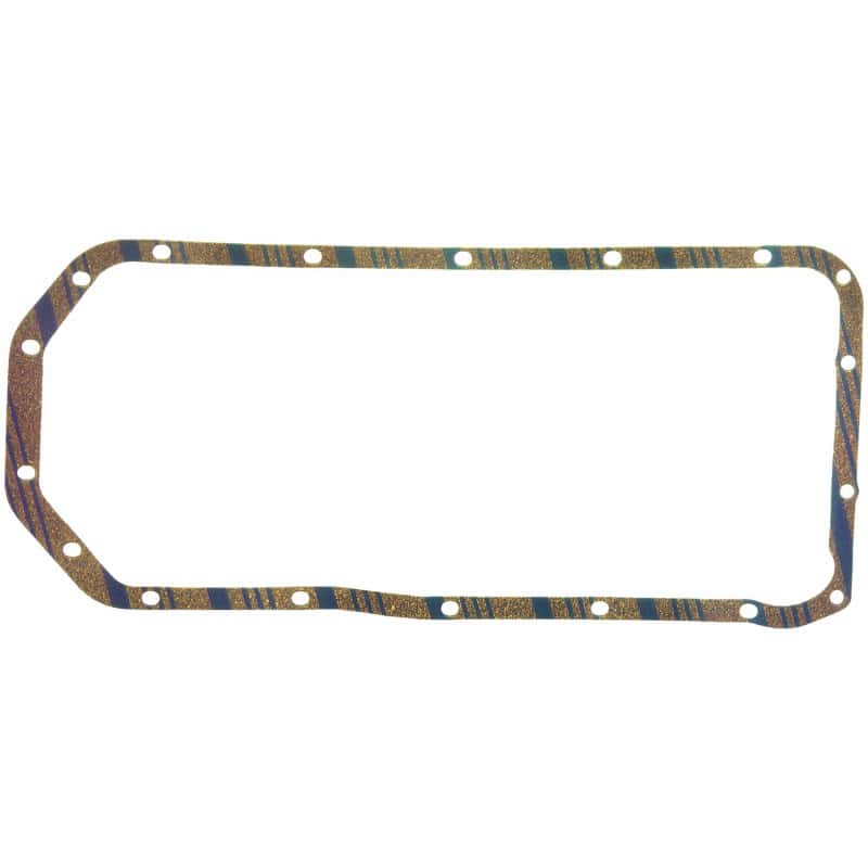 Fel-Pro — Fel-Pro OS 11408 C-1 Engine Oil Pan Gasket Set Blue Stripe cork-rubber - view 1