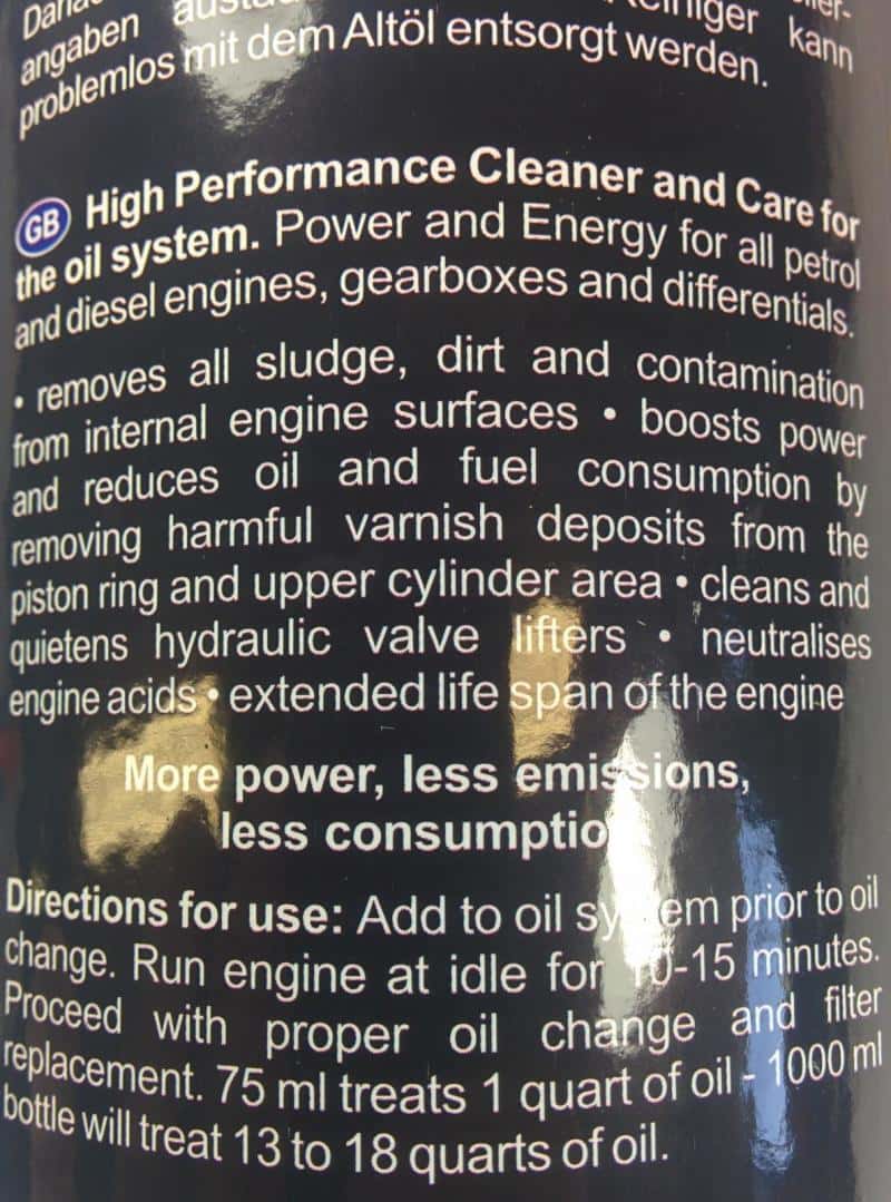 DDP — DDP High Performance Oil System Cleaner/Decarbonizer - view 2