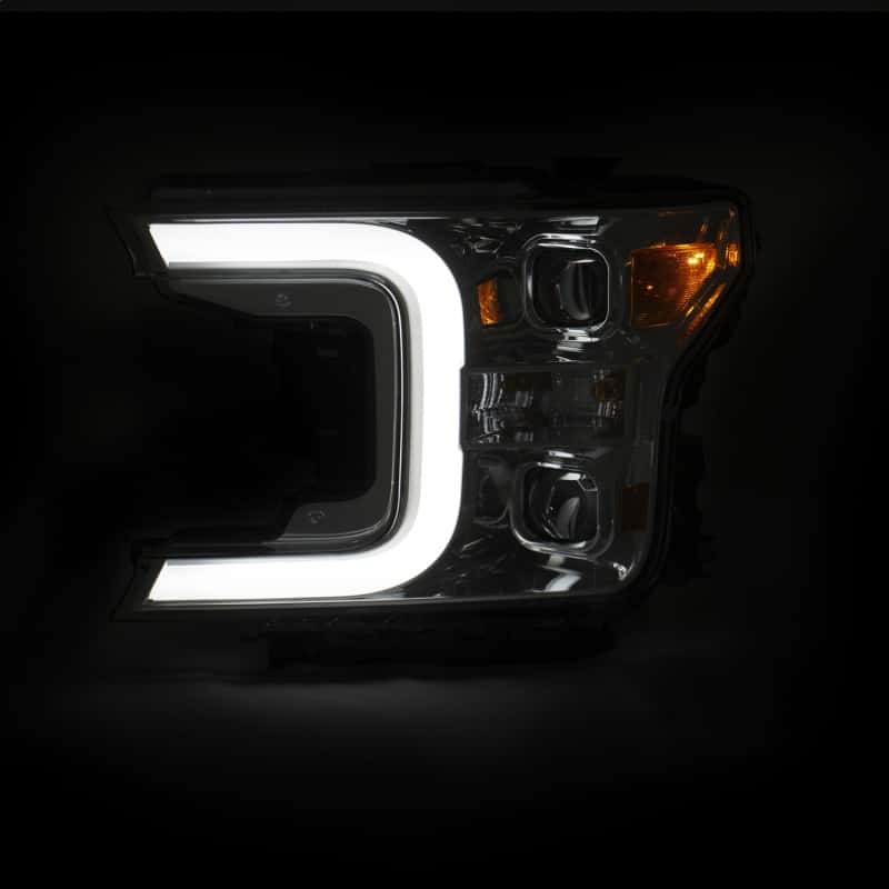 ANZO — ANZO 18-19 Ford F-150 Projector Headlights w/Plank Style Switchback Chrome w/Amber
Projector Headlights
Head Light Set - view 7