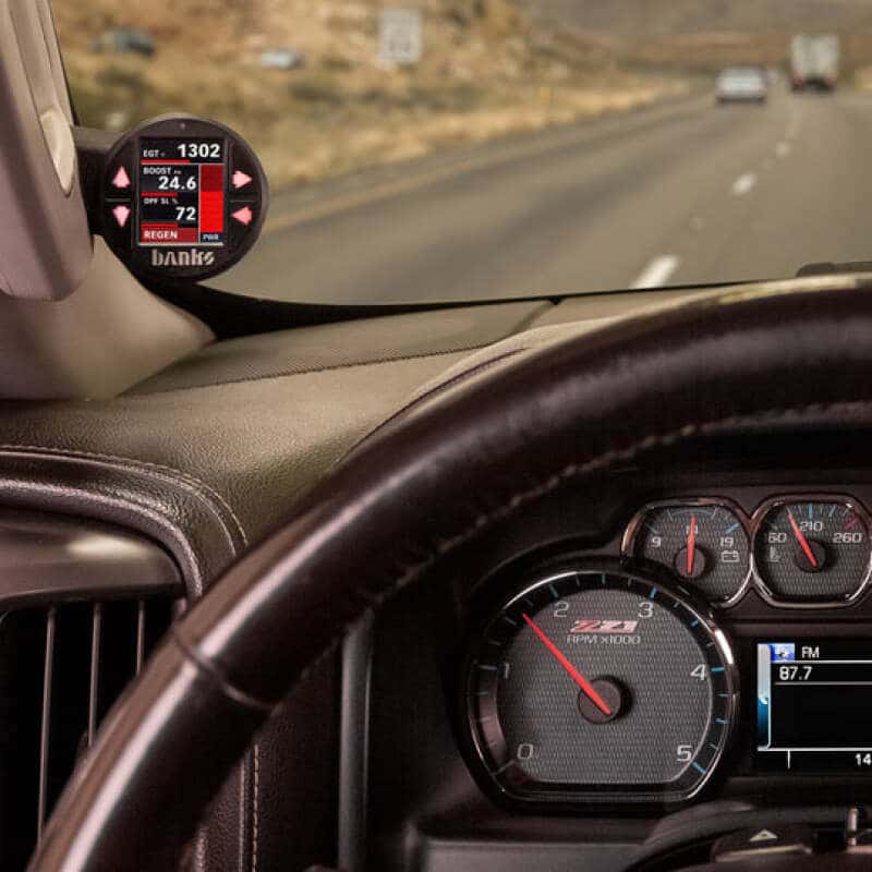 Banks Power — Banks Power 15-19 Chevy/GMC 2500/3500 iDash Stealth Pod Mount - Single Gauge
Stealth Pod Mount - view 2