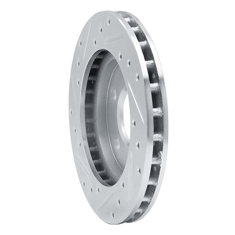 R1 Concepts — R1 85-89 Dodge ARIES Front Right Drilled & Slotted Silver Brake Rotor
R1 Brake Rotor Drill - view 4