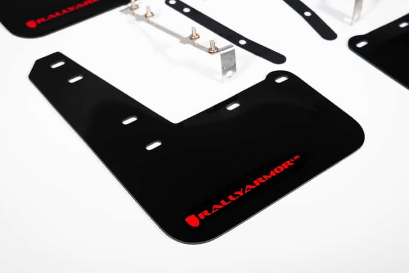 Rally Armor — Rally Armor 23-26 Toyota GR Corolla Black UR Mud Flap w/Red Logo
Mud Flap - view 4
