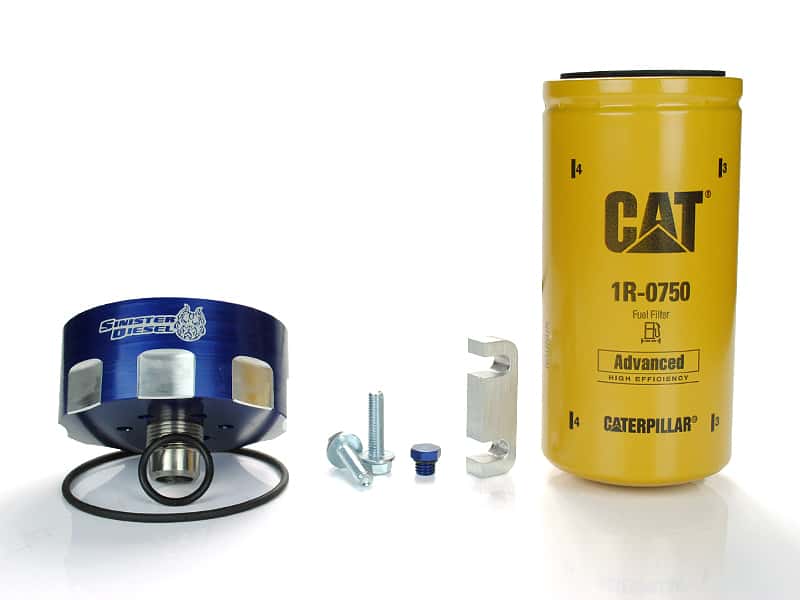 Sinister Diesel — Sinister Diesel 01-15 Chevy Duramax CAT Filter Adapter
Fuel Filter Adapter - view 6