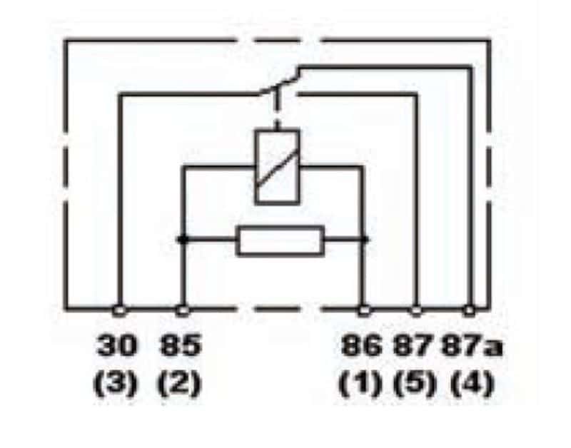 Hella — Hella Relay 12V 20/40A Spdt Res Bkt - view 4